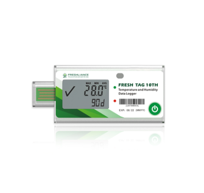 Fresh Tag 10TH Temperature and Humidity Data Logger (Fresh Tag 10TH เครื่องบันทึกอุณหภูมิและความชื้น)