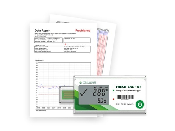 Fresh Tag 10T Single Use Temperature Data Logger (Fresh Tag 10T เครื่องบันทึกอุณหภูมิแบบใช้ครั้งเดียว) - Image 3