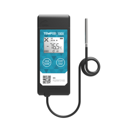 TEMPOD 100X USB PDF Extra Low Temperature Data Logger with External RTD Probe (TEMPOD 100X USB PDF เครื่องบันทึกข้อมูลอุณหภูมิต่ำพิเศษพร้อมโพรบ RTD ภายนอก)